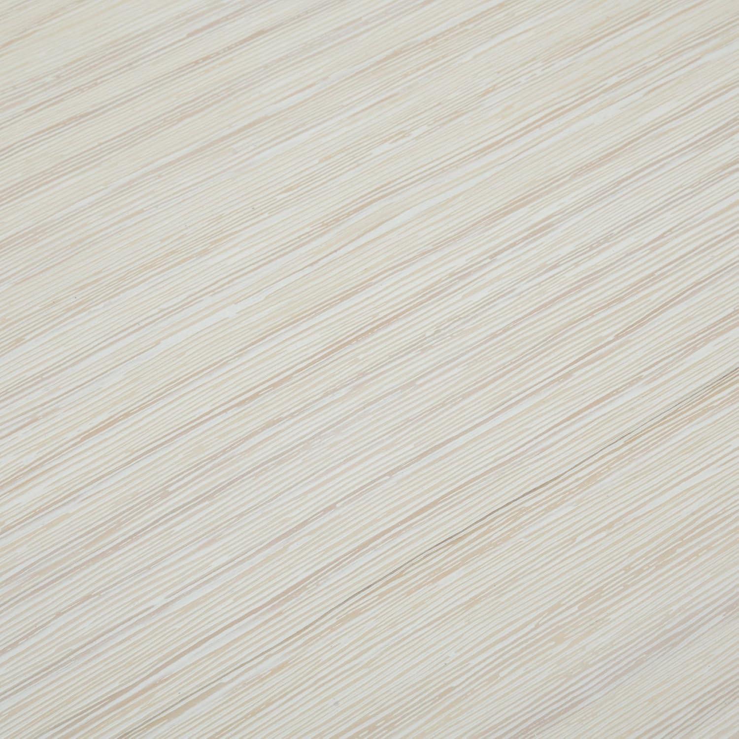 image:imagePlankBeam Classic Square Side Table Slim Side Table for Living Room Narrow Nightstand for Small Spaces Wood End Table for Bedroom Blonde WirebrushWhite Sand Wirebrush