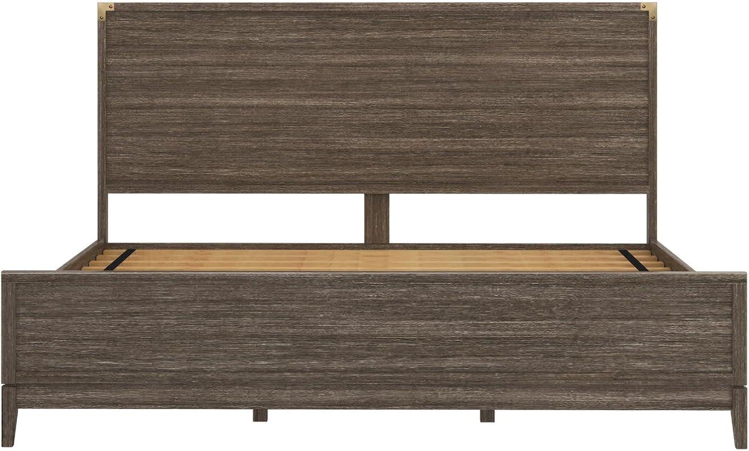 image:imagePlankBeam Contempo Wood Nightstand with 1 Drawer Wooden Side Table for Bedroom Storage Bedside End Table ClayClay