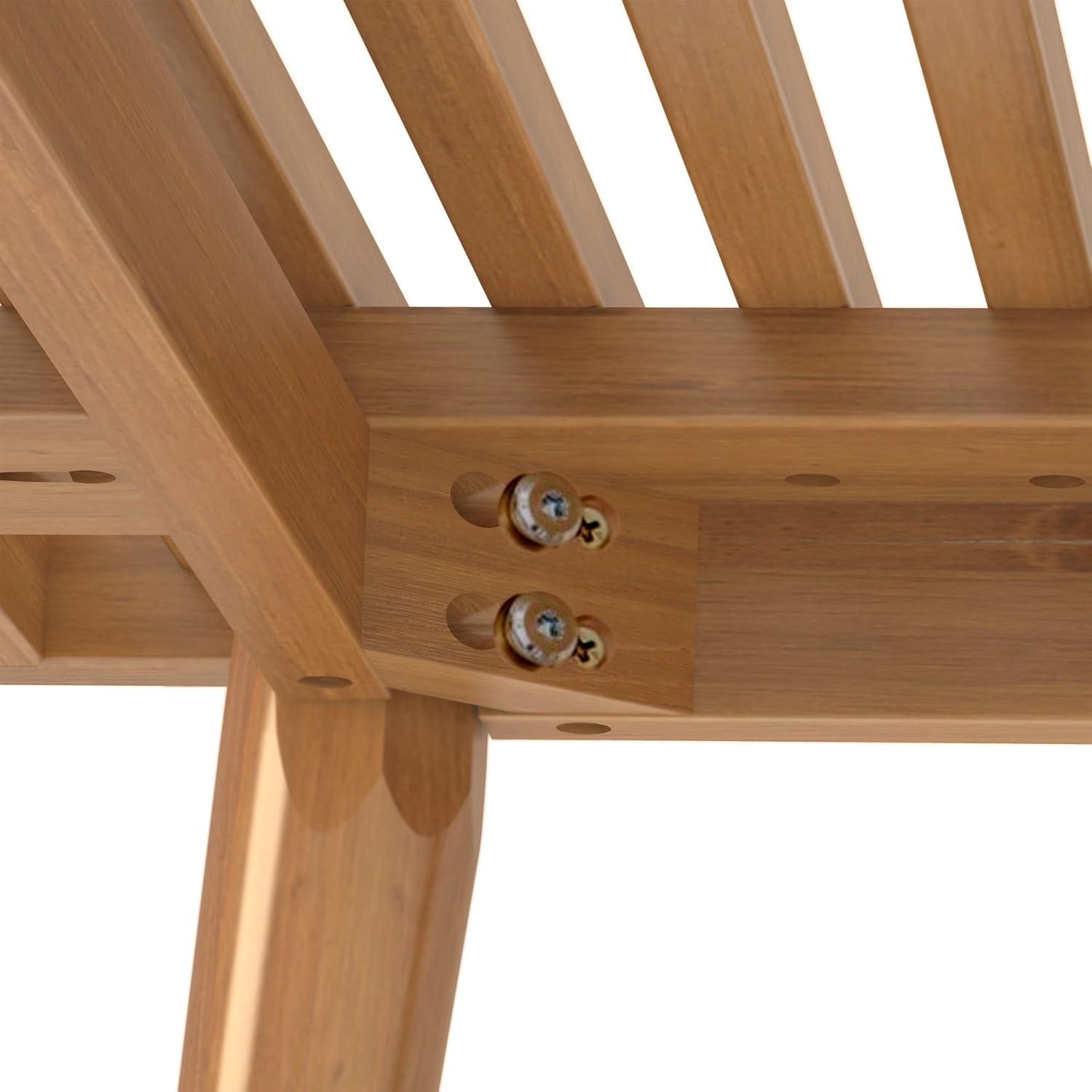 image:imagePlankBeam Entryway Bench Wooden End of Bed Bench for Bedroom MidCentury Modern Square Bench for Hallway Living Room Indoor Porch 4125 WalnutPecan