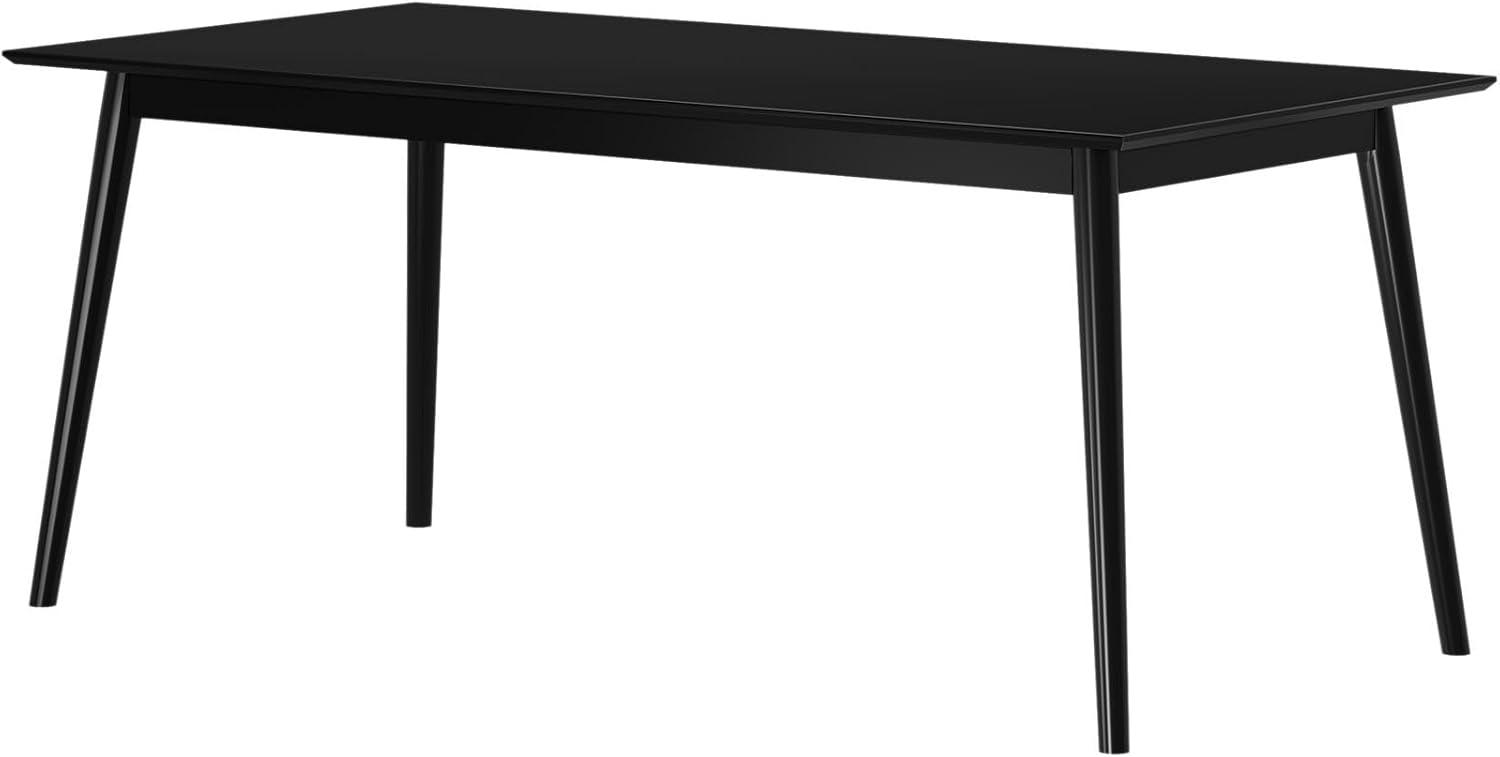 image:imagePlankBeam Mid Century Modern Dining Bench Black 59 Inch 2000314000170Black