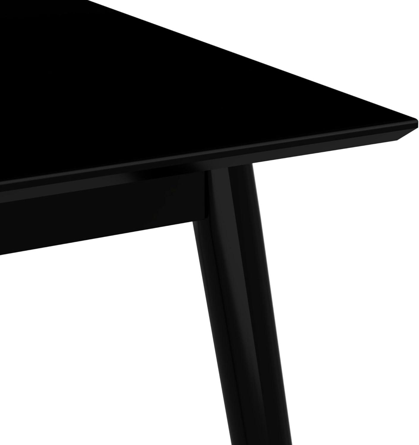 image:imagePlankBeam Mid Century Modern Dining Bench Black 59 Inch 2000314000170Black