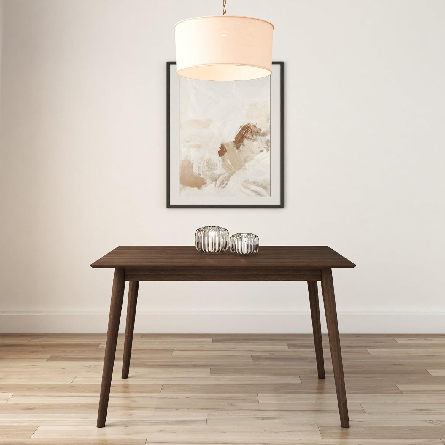 image:imagePlankBeam Mid Century Modern Dining Bench Black 59 Inch 2000314000170Walnut