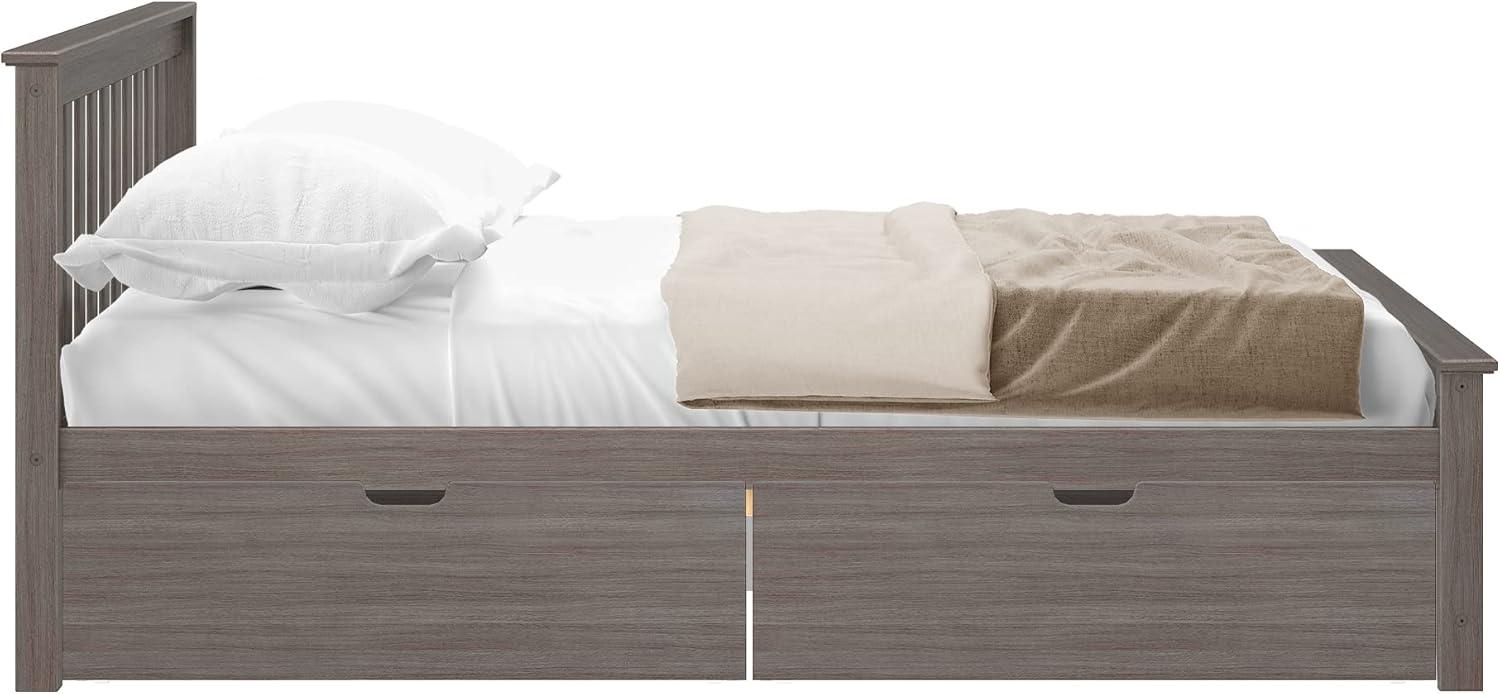 image:imagePlankBeam Queen Bed with Storage Drawers Clay