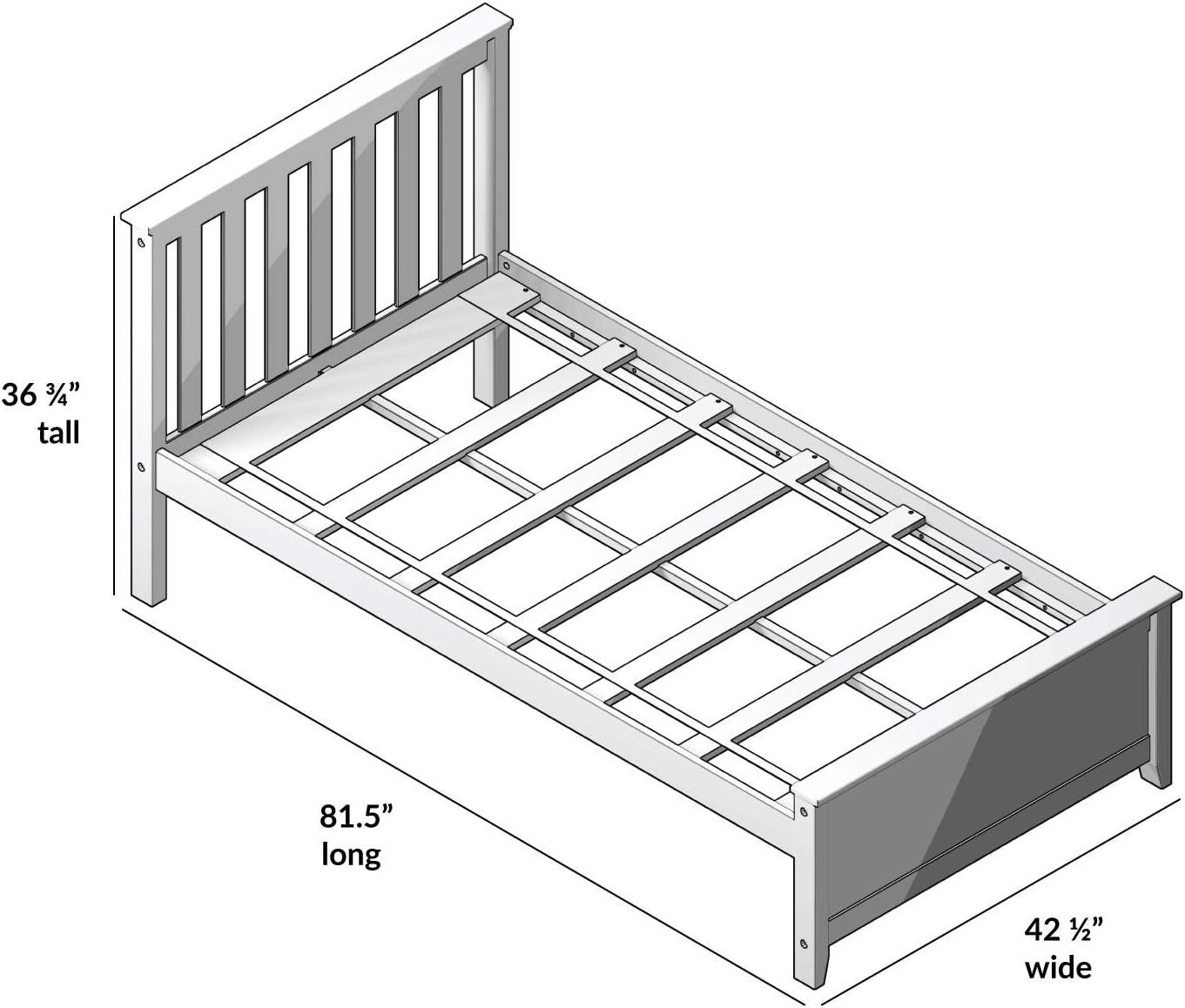image:imagePlankBeam Solid Wood Full Bed Frame Platform Bed with Headboard WalnutClay