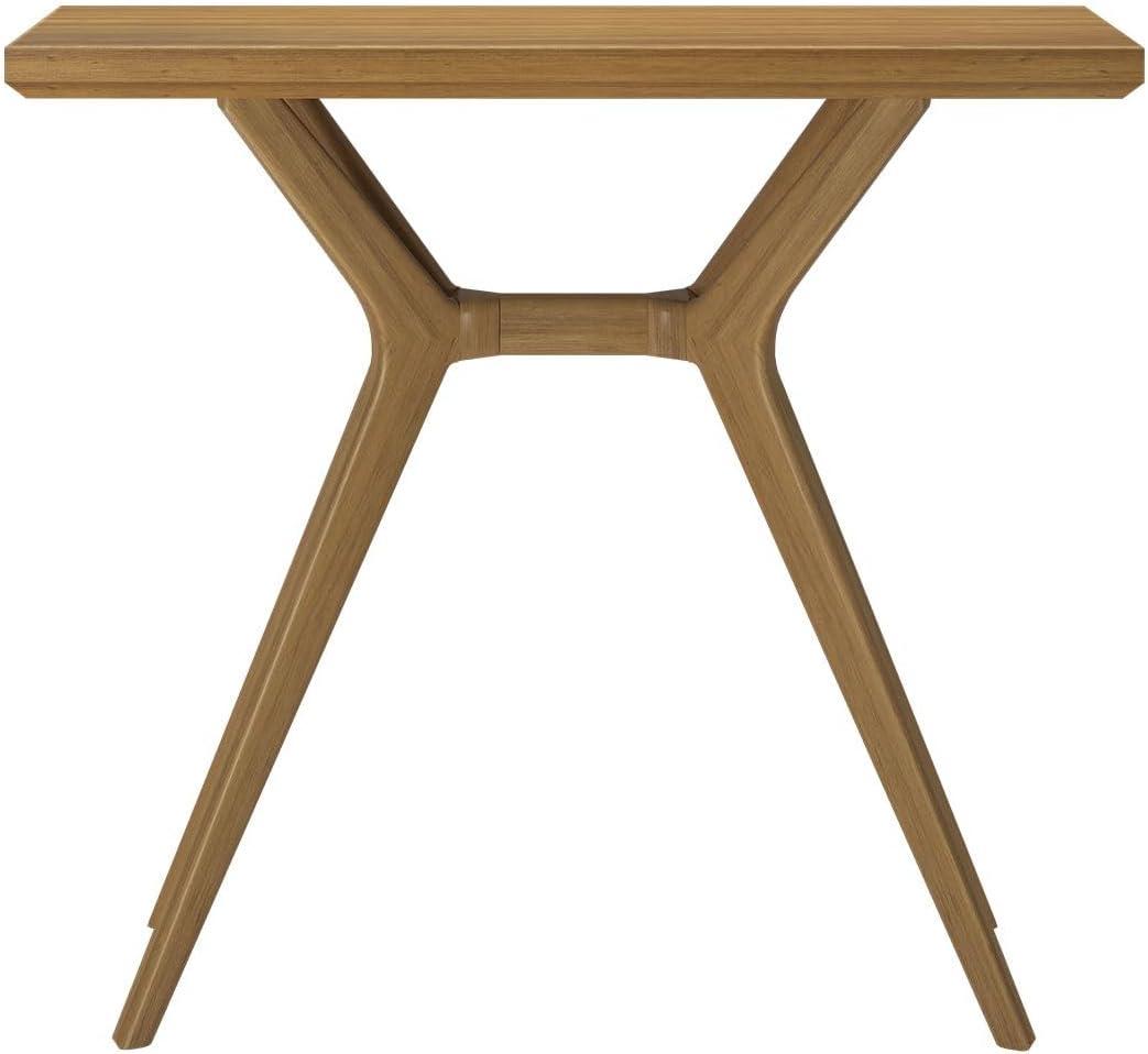 image:imagePlankBeam Verso Console Table 36 Inch Solid Wood Modern Sofa Table Narrow Entryway Table for Hallway Behind The Couch Living Room Foyer WalnutPecan