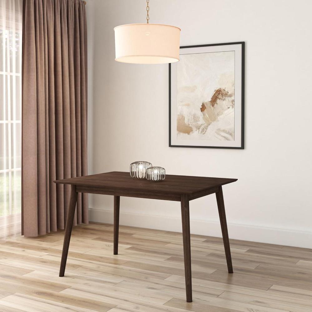 image:imagePlankBeam Mid Century Modern Dining Bench Black 59 Inch 2000314000170Walnut