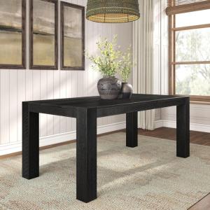 Plank+Beam Camden, Farmhouse Dining Table, 72″, Solid Wood Dining Table for 6-8, Rustic Table for Dining Room and Kitchen, Natural Wood Grain, Rustic Honey(Rustic Char)