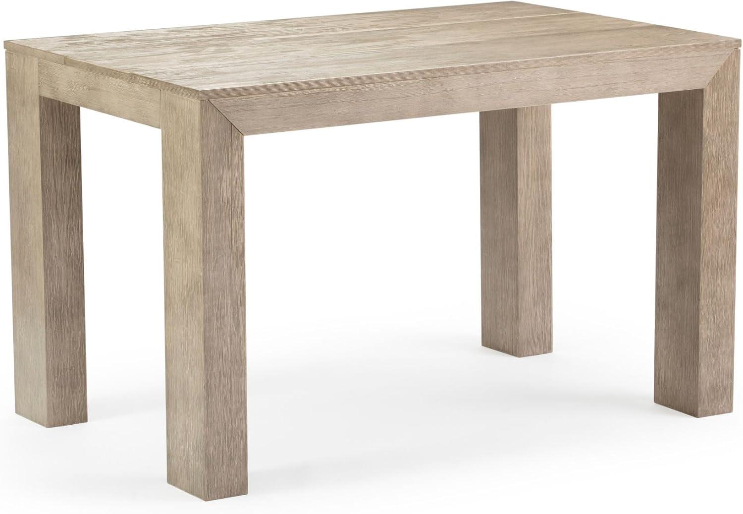 image:imagePlankBeam 60 Inch Dining Bench for Dining Room Table and Entryway Solid Wood Walnut Wirebrush FinishSeashell Wirebrush