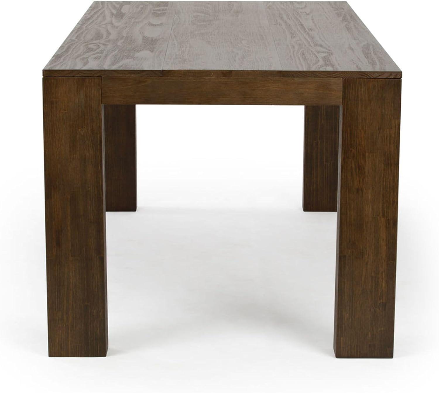 image:imagePlankBeam 60 Inch Dining Bench for Dining Room Table and Entryway Solid Wood Walnut Wirebrush FinishWalnut Wirebrush