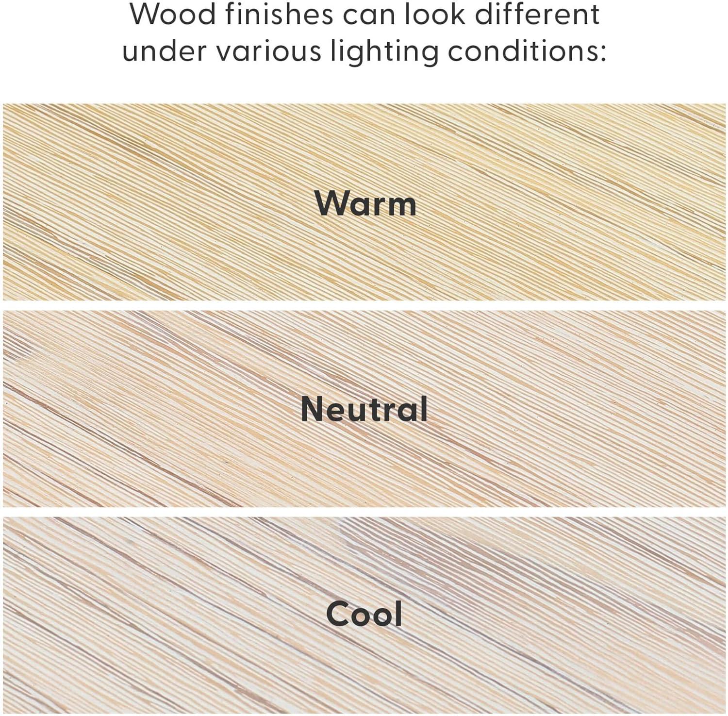 image:imagePlankBeam 60 Inch Dining Bench for Dining Room Table and Entryway Solid Wood Walnut Wirebrush FinishWhite Sand Wirebrush