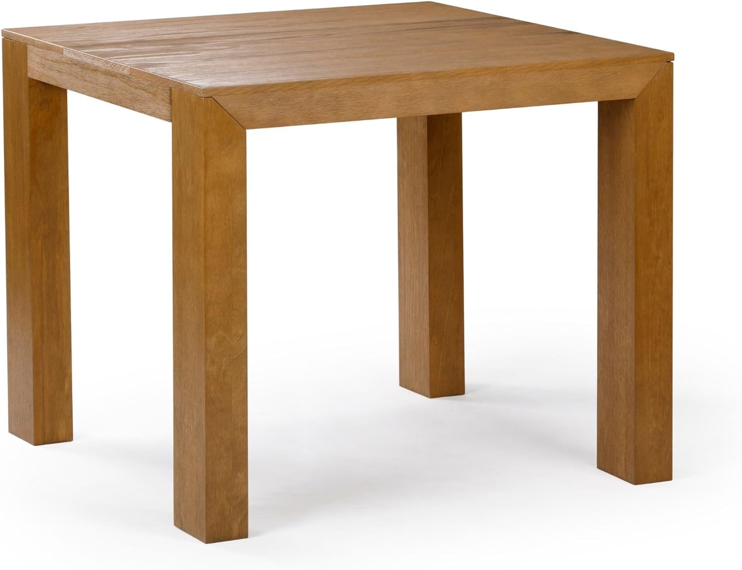 image:imagePlankBeam Counter Height Stool 38 Inch Solid Wood Dining Chair for Kitchen Island Breakfast Bar Seating Minimalist Design for Dining Room BlackPecan Wirebrush
